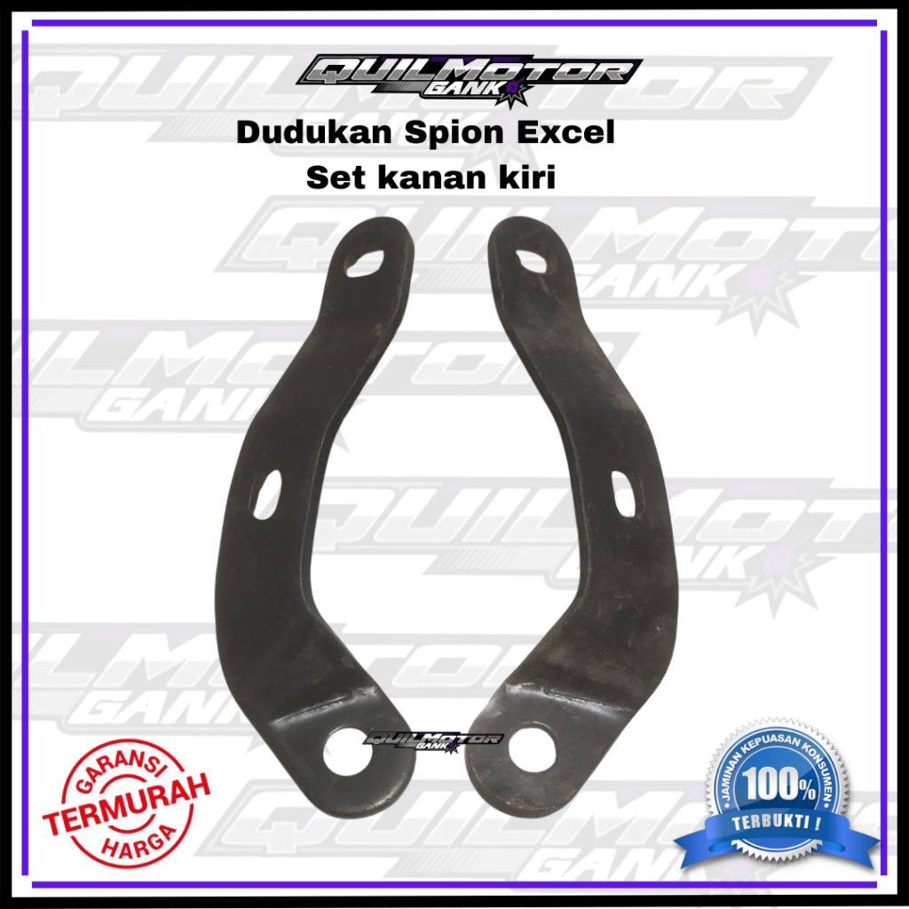 Dudukan Spion Excel Set Kanan Kiri Bracket Spion Vespa Excel Exclusive PX New Premium Quality