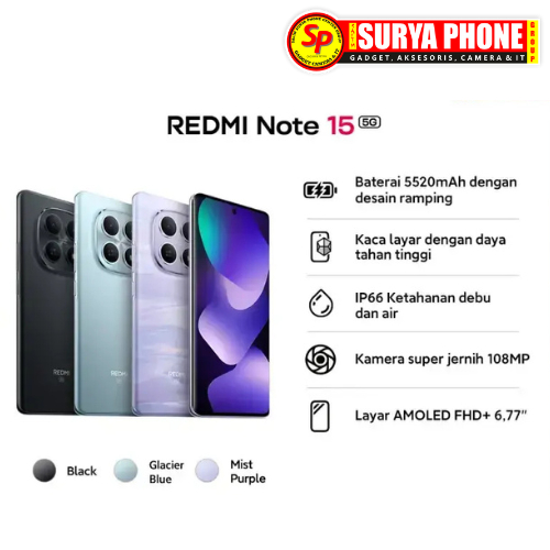 XIAOMI REDMI NOTE 15 5G RAM 6GB / 128GB