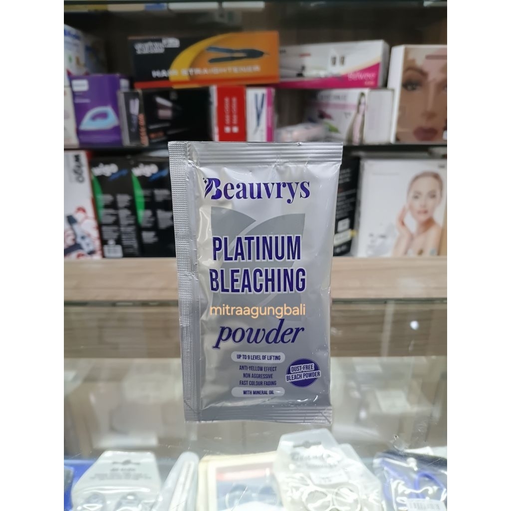 Beauvrys Platinum Bleaching Powder Level 9 20gr (Sachet)