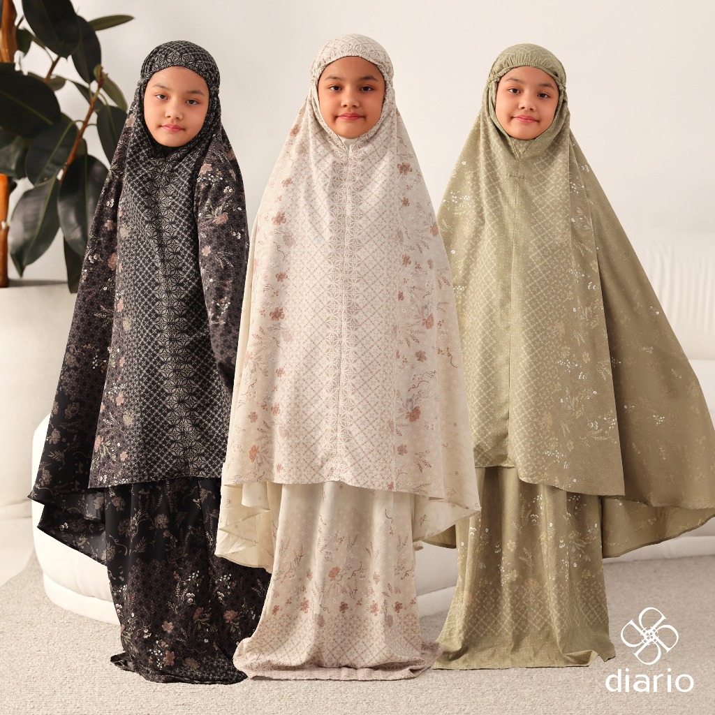 Diario x Dwihanda - Mukena Doa Kids Free Sejadah Travel