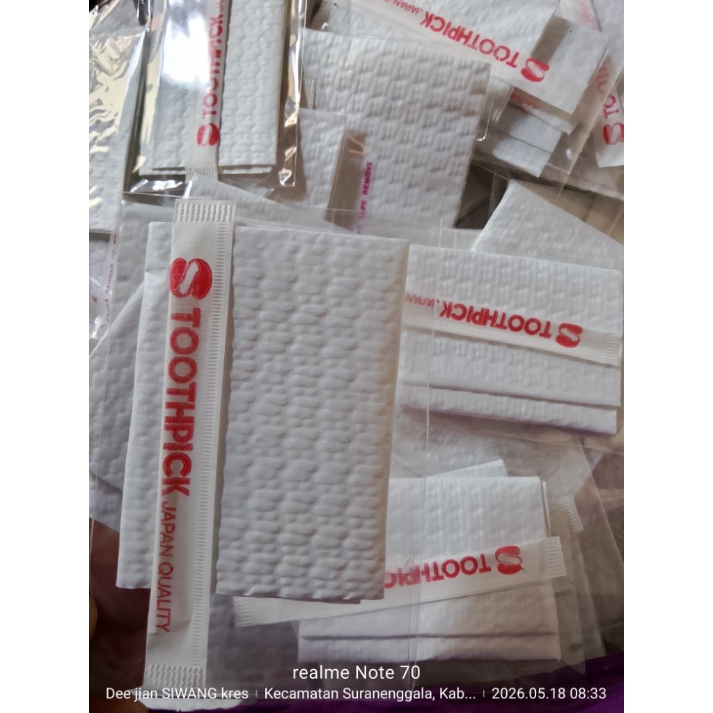 Tisu Set prasmanan harga satuan praktis