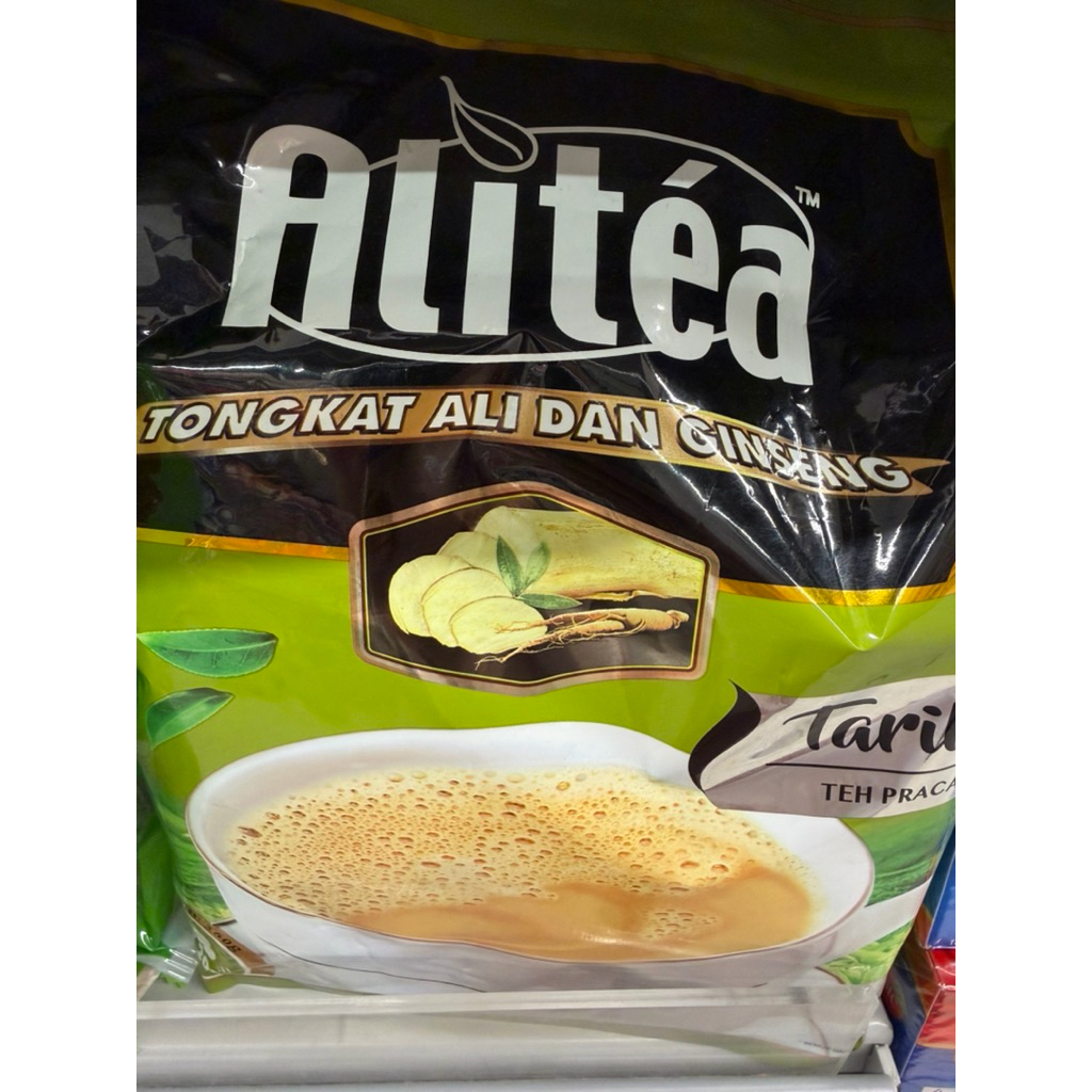 ALITEA TEH TARIK 5IN1. ALITEA TONGKAT ALI DAN GINSENG. TEH TARIK 5in1