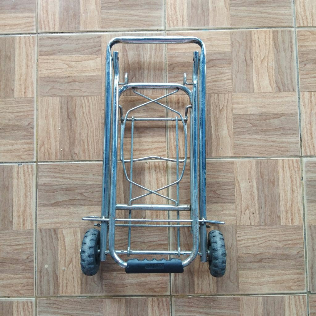 Troli Galon dan Gas Troli Lipat
