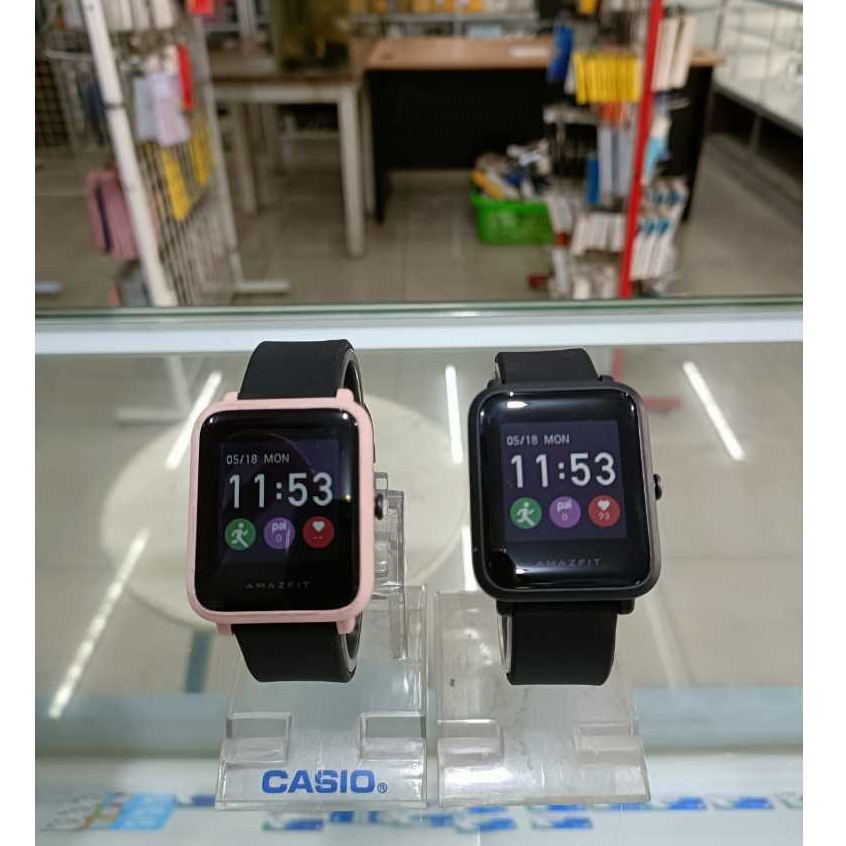 JAM TANGAN SMARTWATCH XIAOMI HUAMI AMAZFIT BIP S LITE A1823 1.28" INCH FITNESS TRACKER ANDROID WATCH