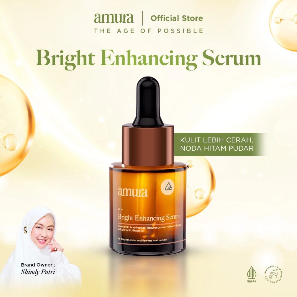 [NEW] Amura Brightening Serum - Baca Deskripsi Produk & Chat sebelum Order