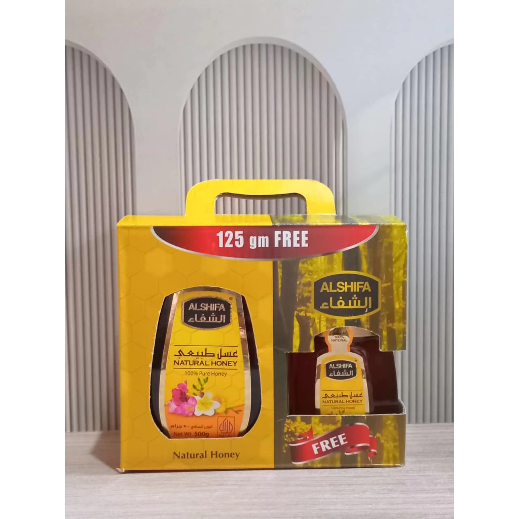 PAKET Madu Al Shifa 500gr + Free 125gr Madu AlShifa 500gr / Madu Al Shifa 500gr