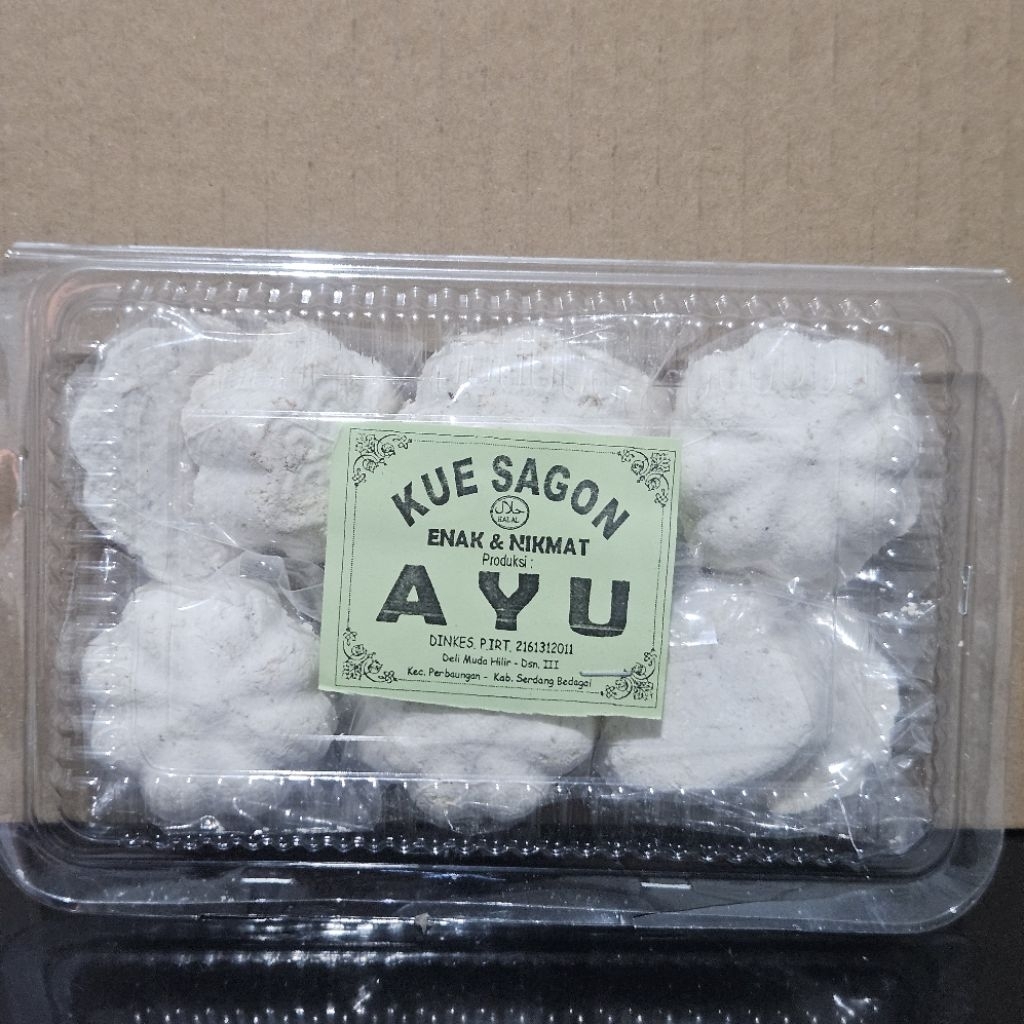 Kue Sagon Putih Kue Sagon Bakar jajanan kampung