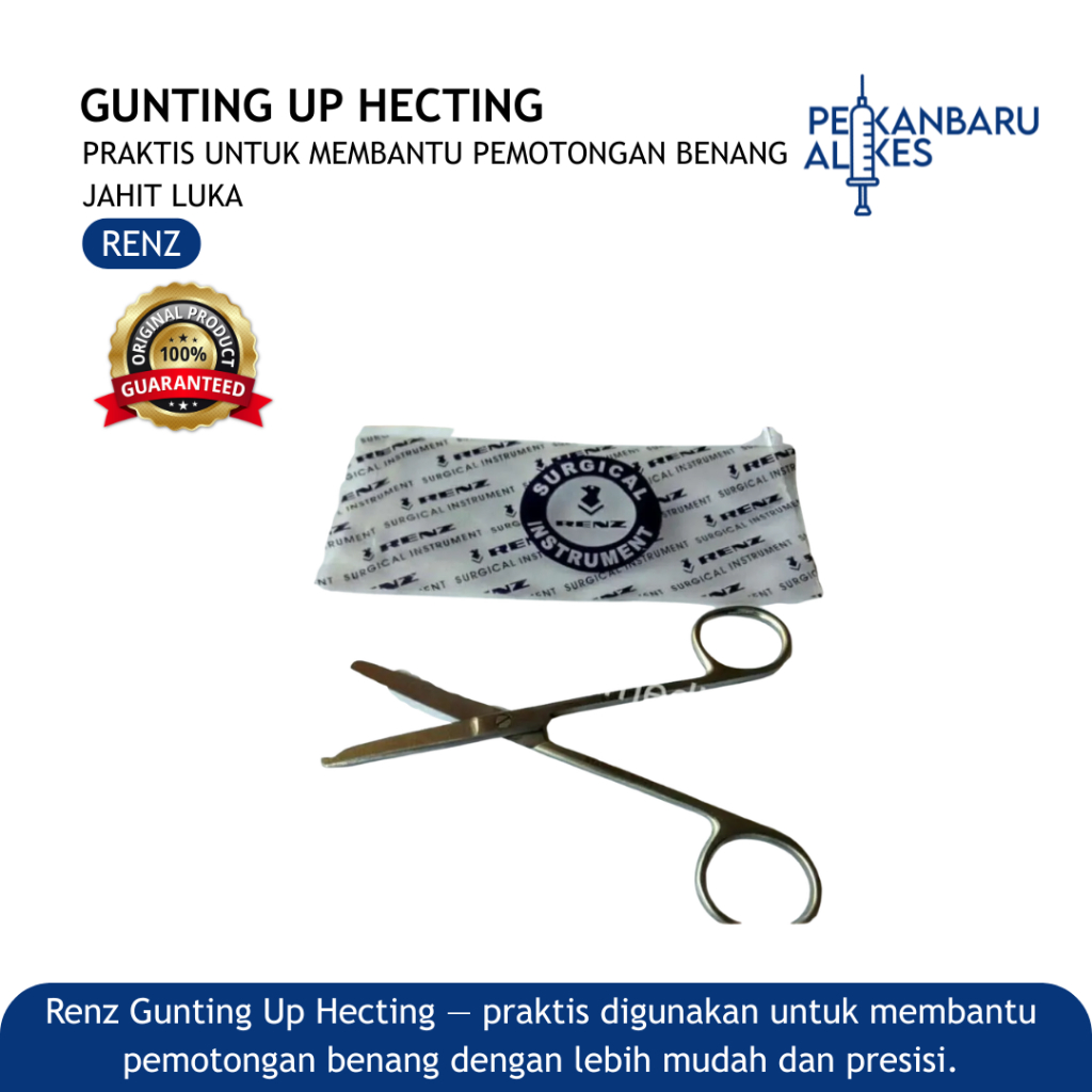 Gunting Up Hecting Renz / Gunting Angkat Jahitan Gunting AJ / Pekanbaru Alkes