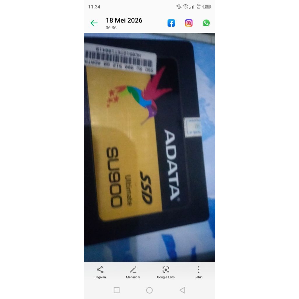 SSD Adata su 900  512 GB