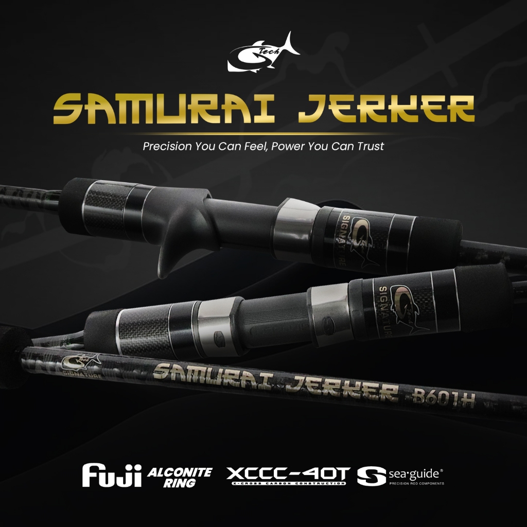 JORAN JIGGING G-TECH SAMURAI JERKER 2026 | SALTWATER | FUJI GUIDES | ONE PIECE | JORAN LAUT ANTI PAT