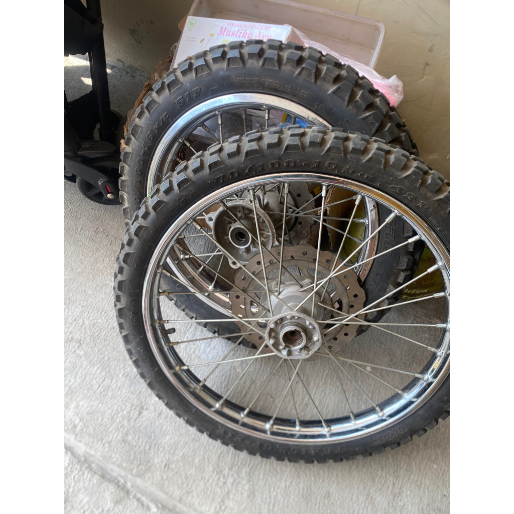 velg ori klx 16/19 siap pake