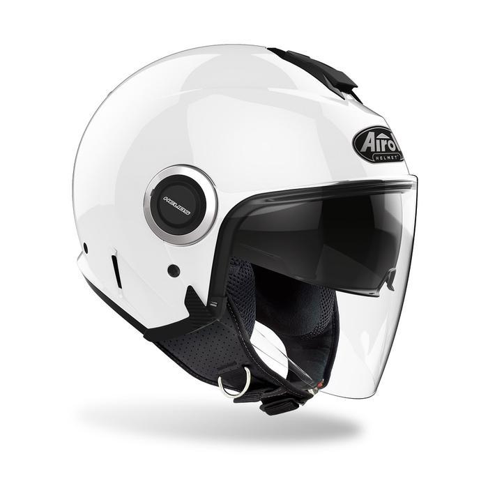 HELM AIROH HELIOS WHITE GLOSS HELM AIROH HALF FACE ORIGINAL