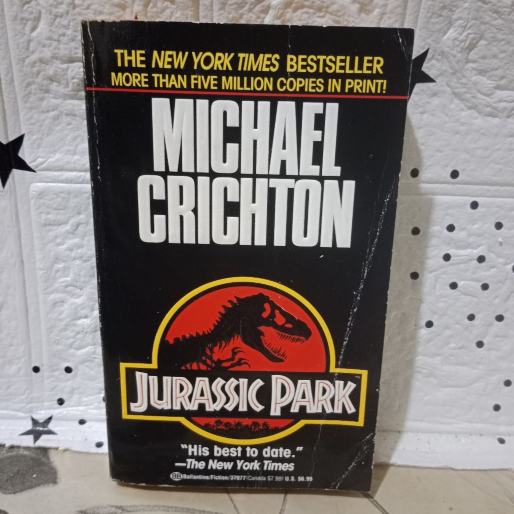NOVEL JURASSIC PARK - MICHAEL CRICHTON