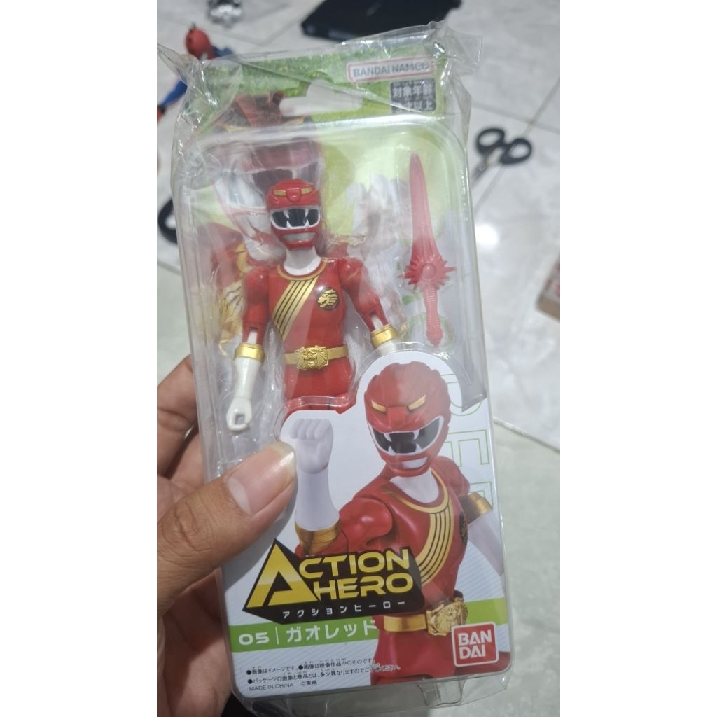 Action Hero 05 – Gao red Power Rangers Wild Force