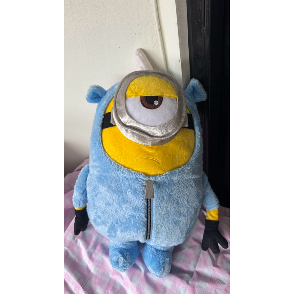 boneka minion mega jumbo fluffy unicorn costume - sesiliayo