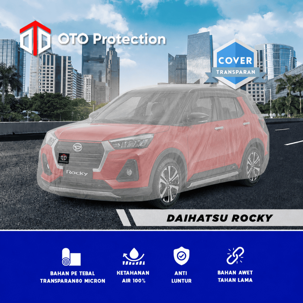 Cover Mobil Transparan Daihatsu Rocky