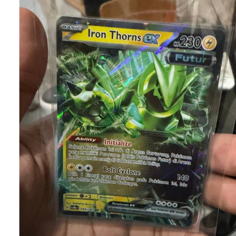 Iron Thorns EX RR - sv8a Kartu Pokemon Indonesia