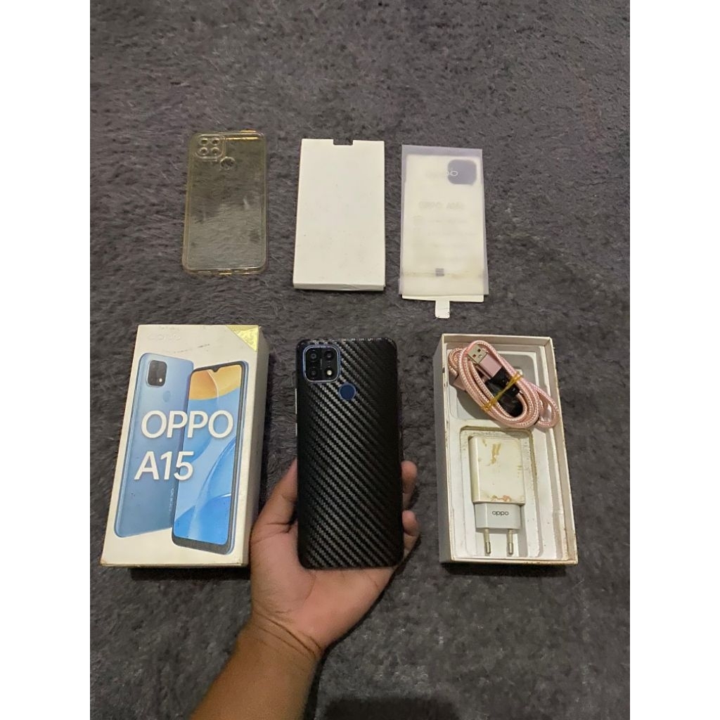 Oppo A15 3 32gb Second Normal