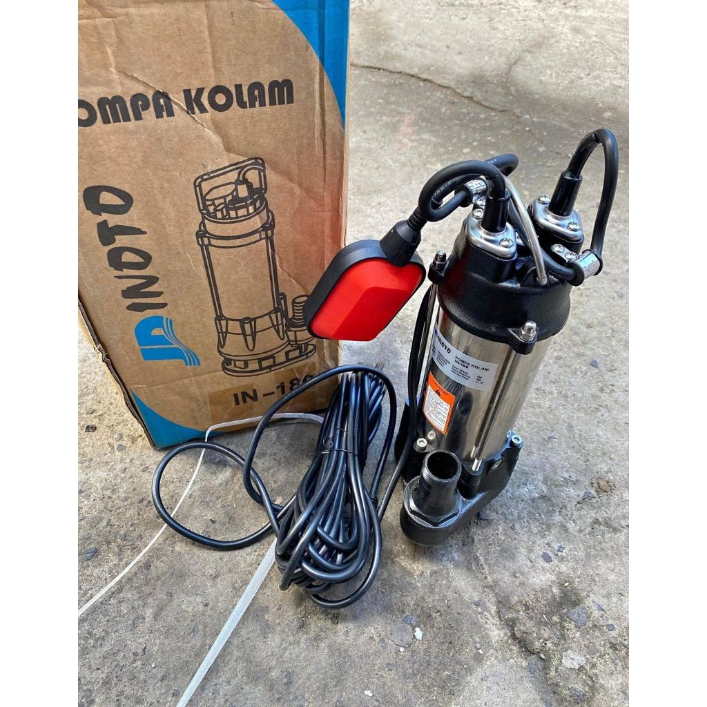 MESIN POMPA CELUP STENLIS AIR KOTOR INOTO OTOMATIS