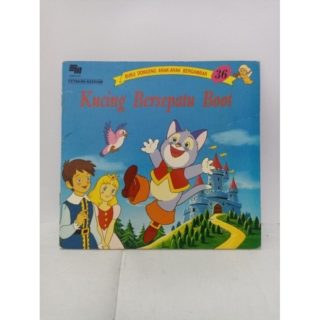 Buku Dongeng Anak-Anak Bergambar 36 : Kucing Bersepatu Boot