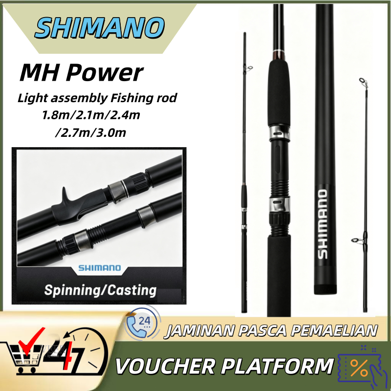 SHIMANO Rod cruzar joran pancing Fishing reel Joran pancing reel Alat pancing reel joran reel murah 