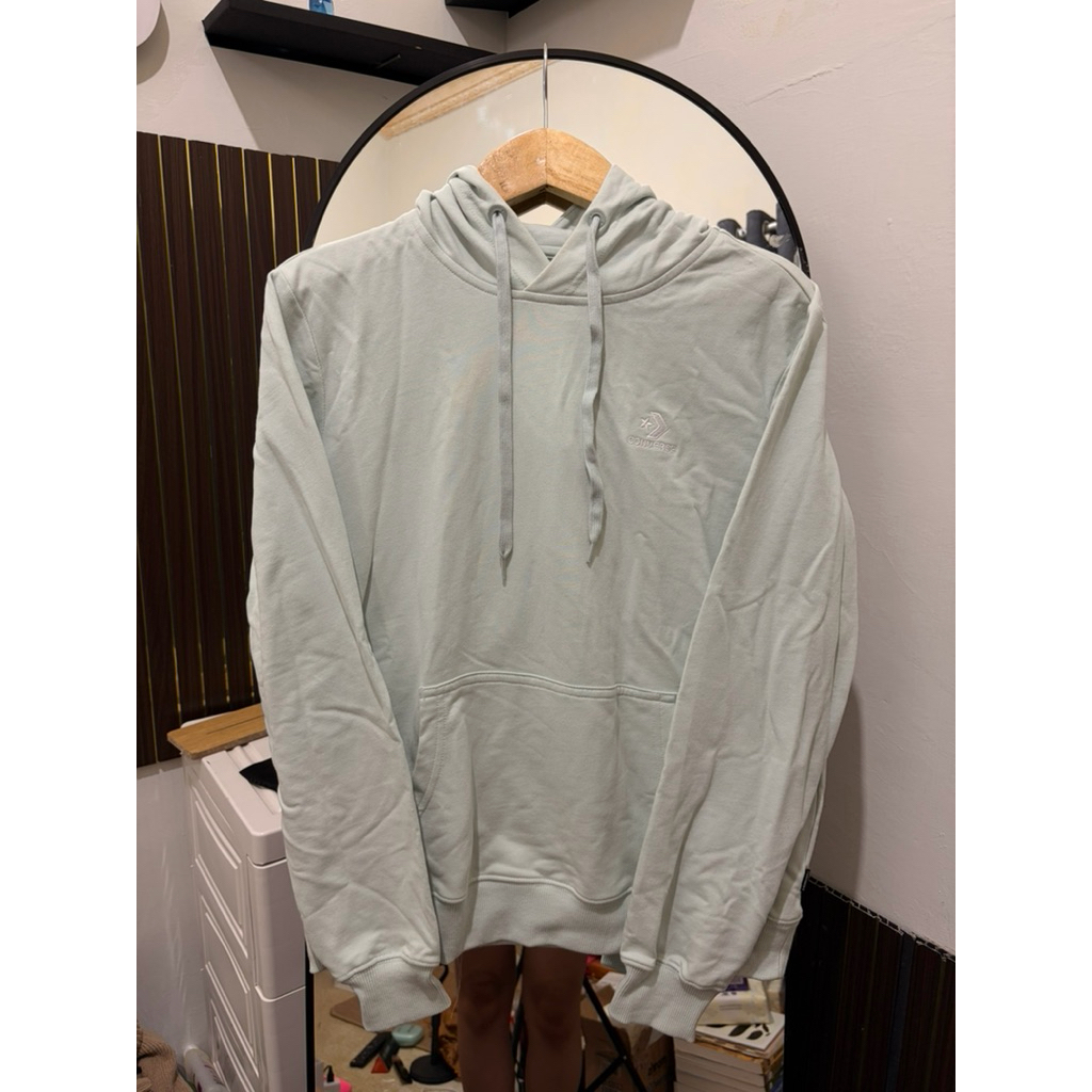PL HOODIE CONVERSE Uk. M | Original 100%, Belum kepake, Tosca |
