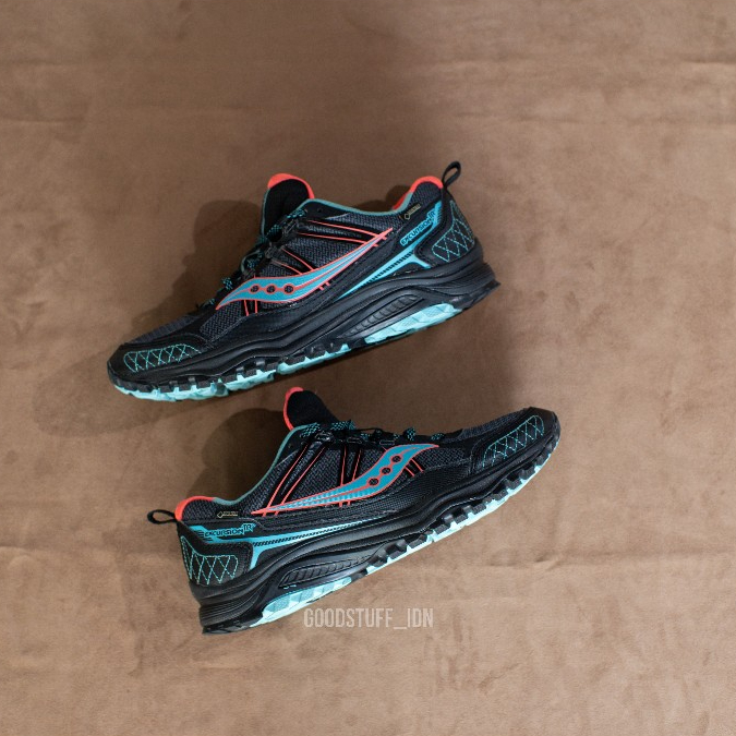 SAUCONY EXCURSION TR10 GORE-TEX Second Good Condition Original Sepatu Hiking TrailRun