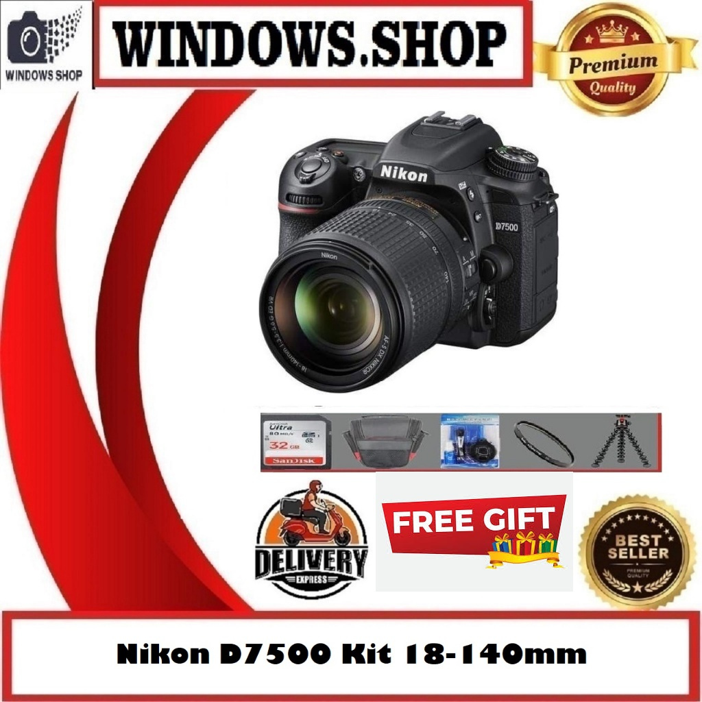 Kamera Nikon D7500 Kit 18-140mm | Camera Nikon D 7500