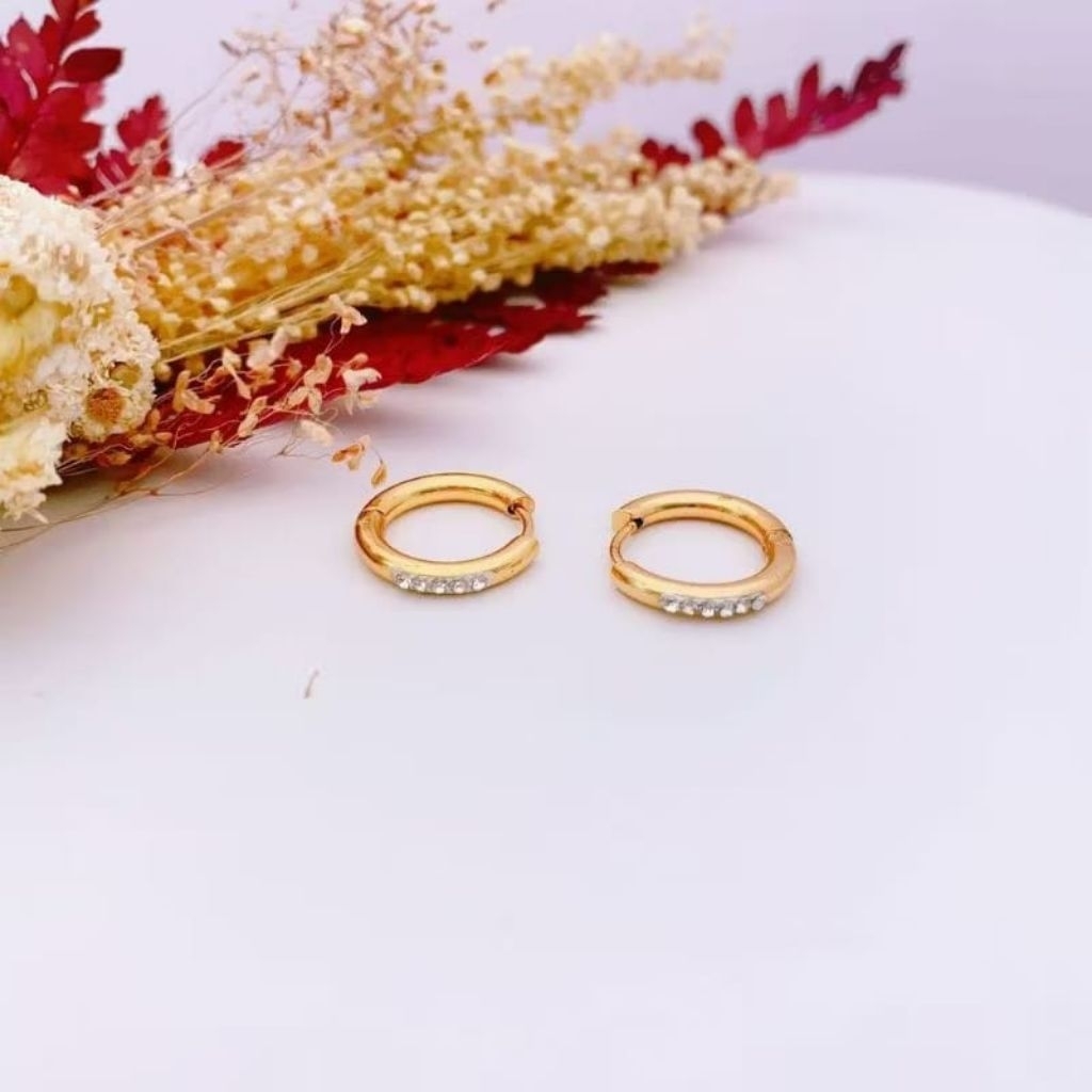anting clip bahan titanium terbaru