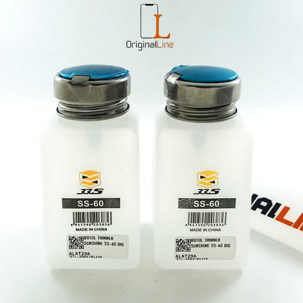 BOTOL THINNER SUNSHINE SS-60 BIG  / TEMPAT THINNER PLASTIK 180ML