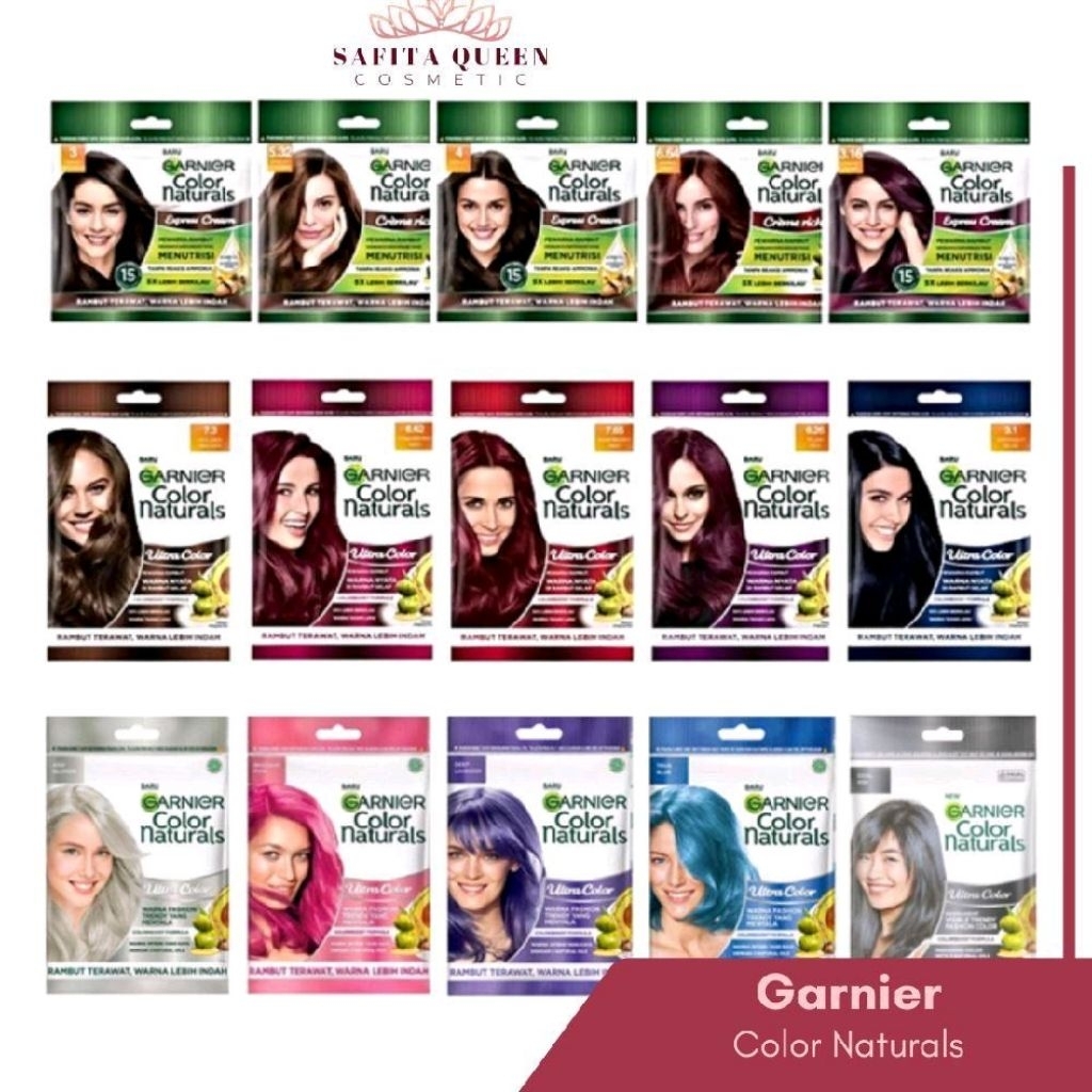 Safita Queen |Garnier Naturals Color|Garnier Hair Color/Semir Garnier