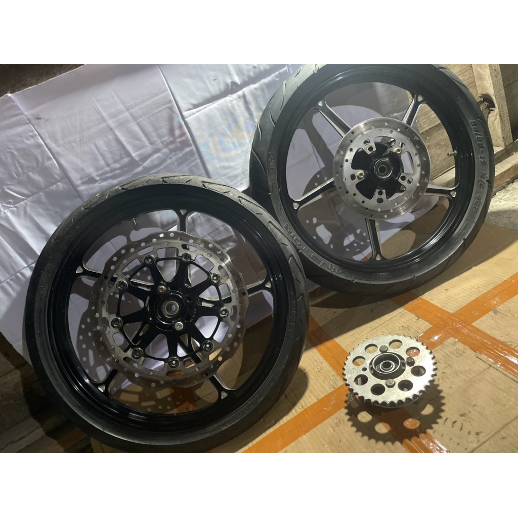 velg vnd pnp ninja r ss rr fullset ban piringan nap gear