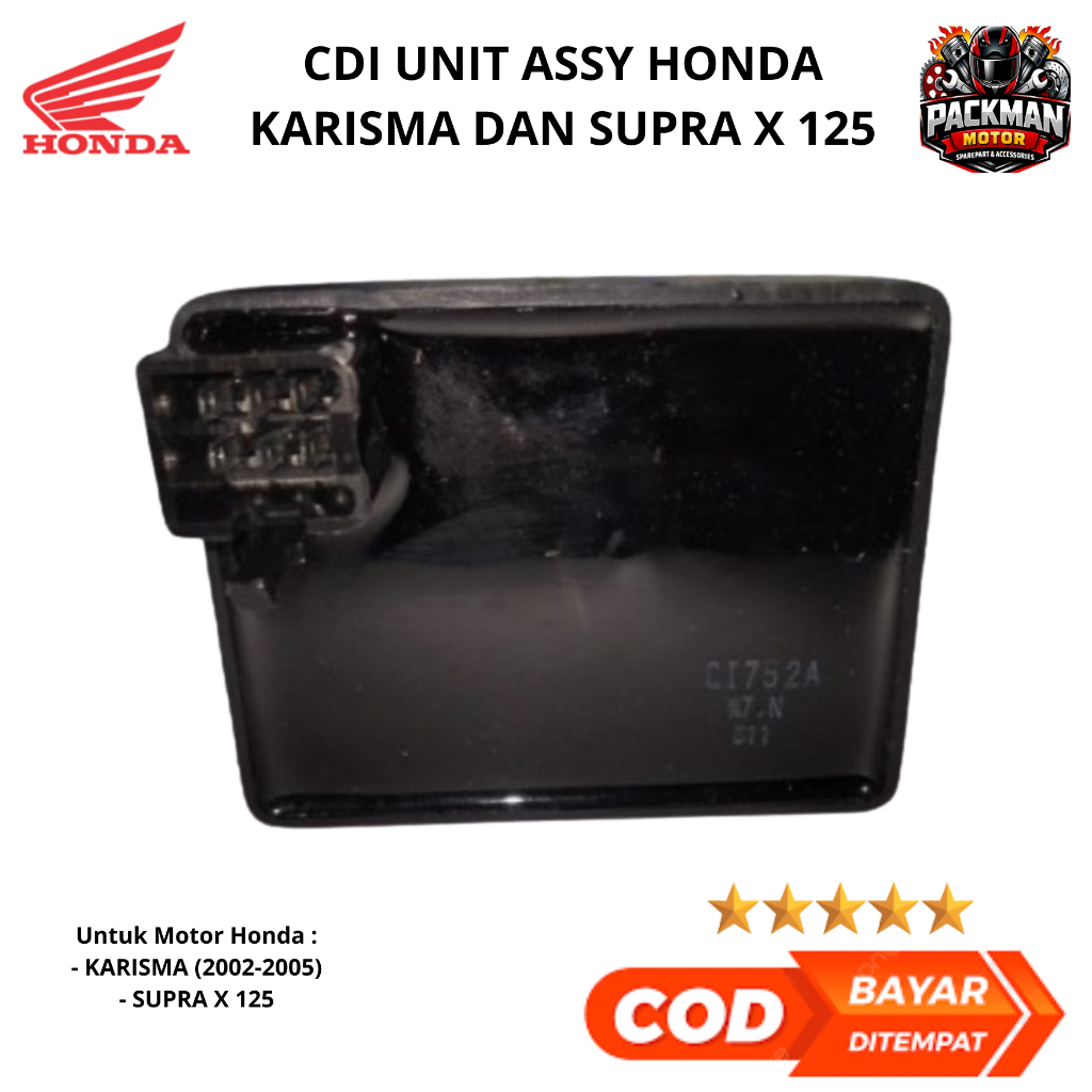 CDI Motor Honda Supra X 125 & Karisma KPH ori Packman motor