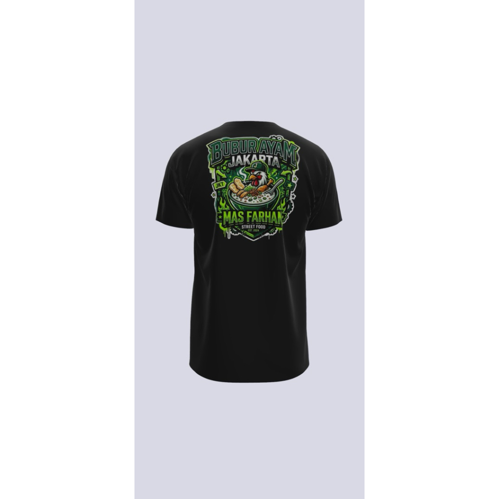 Kaos custom sablon plastisol
