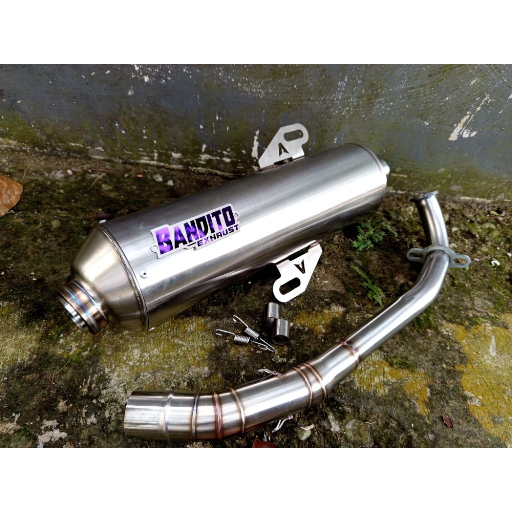 knalpot standar racing original Bandito Exhaust inlet 38  bass adem