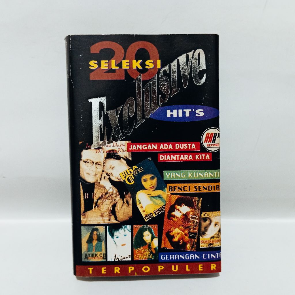 Kaset 20 Seleksi Exclusive Hits - Atiek CB Inka Christie Slam Achmad Albar VA