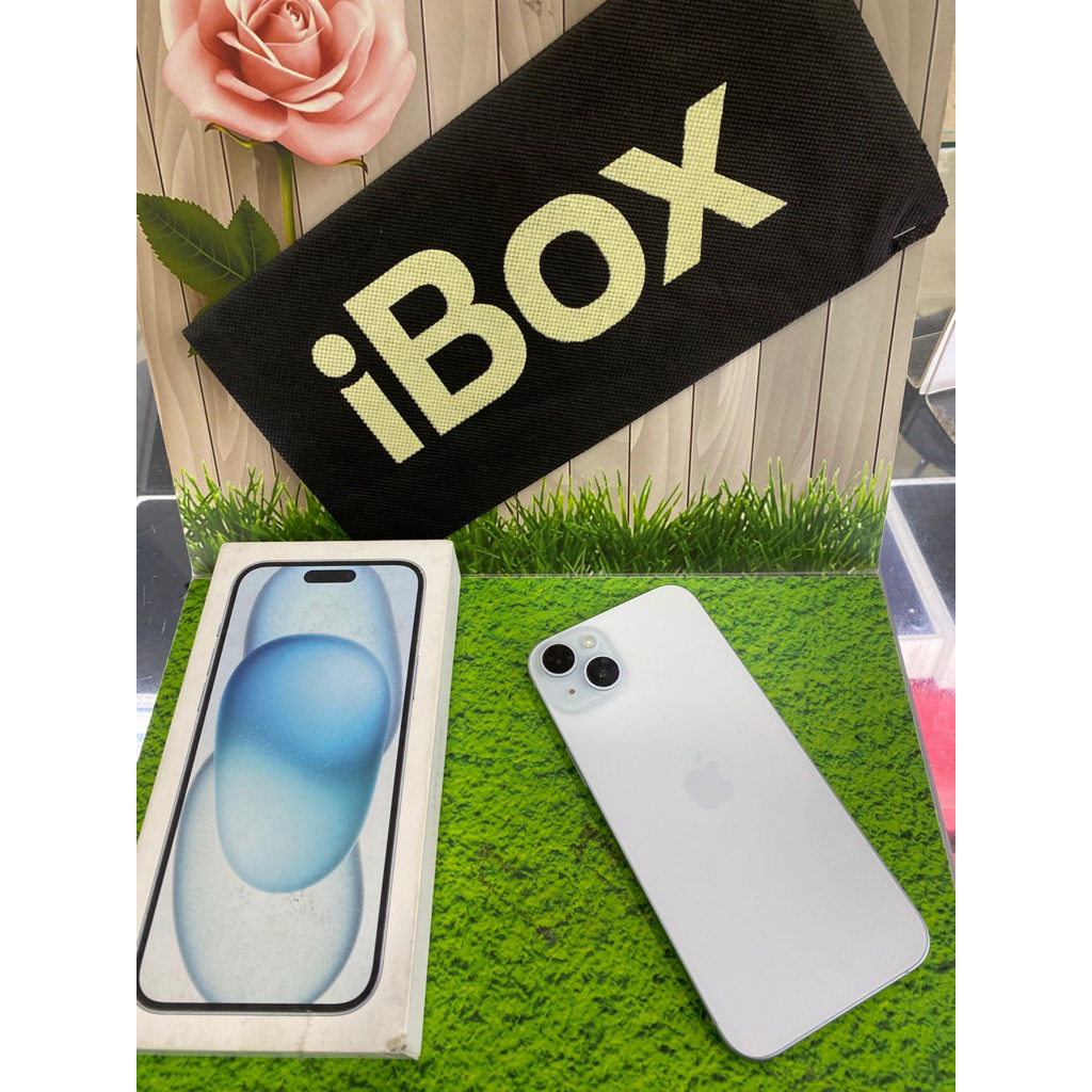 Iphone 15 Plus 128 Blue IBOX bekas