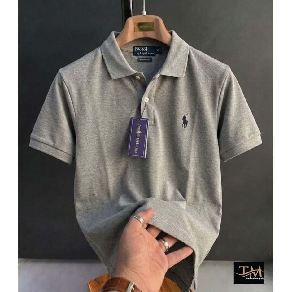 Koas Polos Pria / Baju Kaos Kerah Pria Branded /Koas Krah Polo Shirt Pria Premium HQ