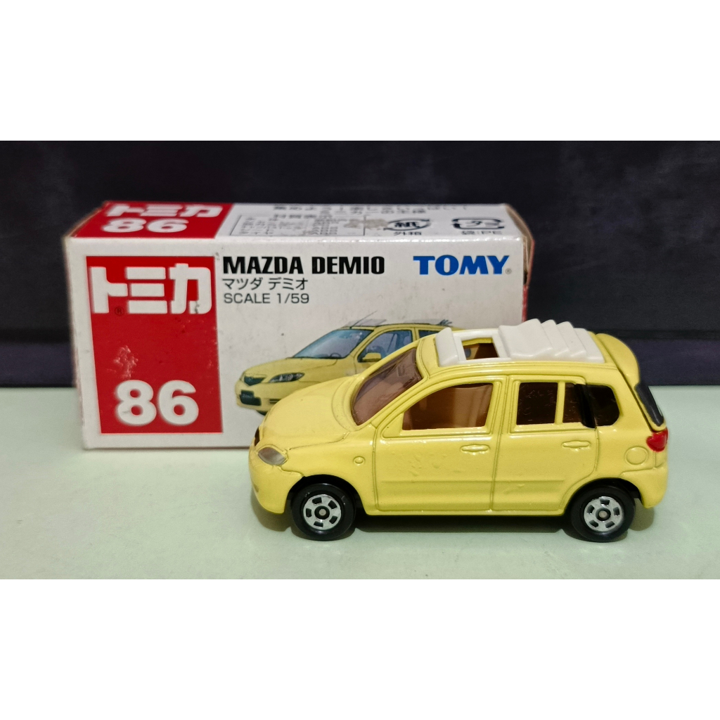 Diecast Tomica Tomy Biru 86 MAZDA DEMIO