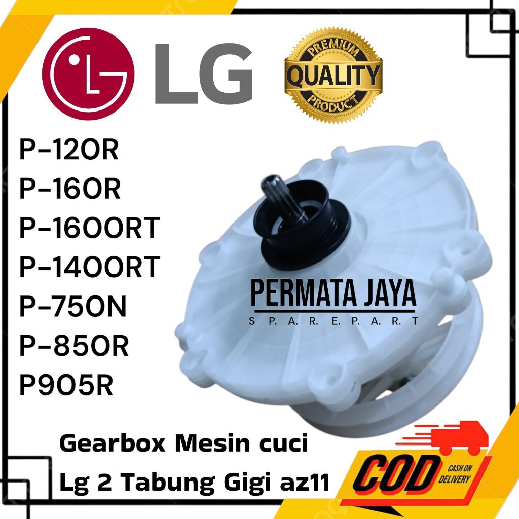 Gearbox Mesin Cuci Lg 2 Tabubg P120r P160r P1600rt P1400rt P750n P850r P905r Gearbox Lg hight qualit