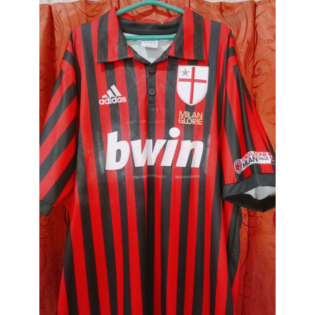 jersey original ac milan glorie 2010