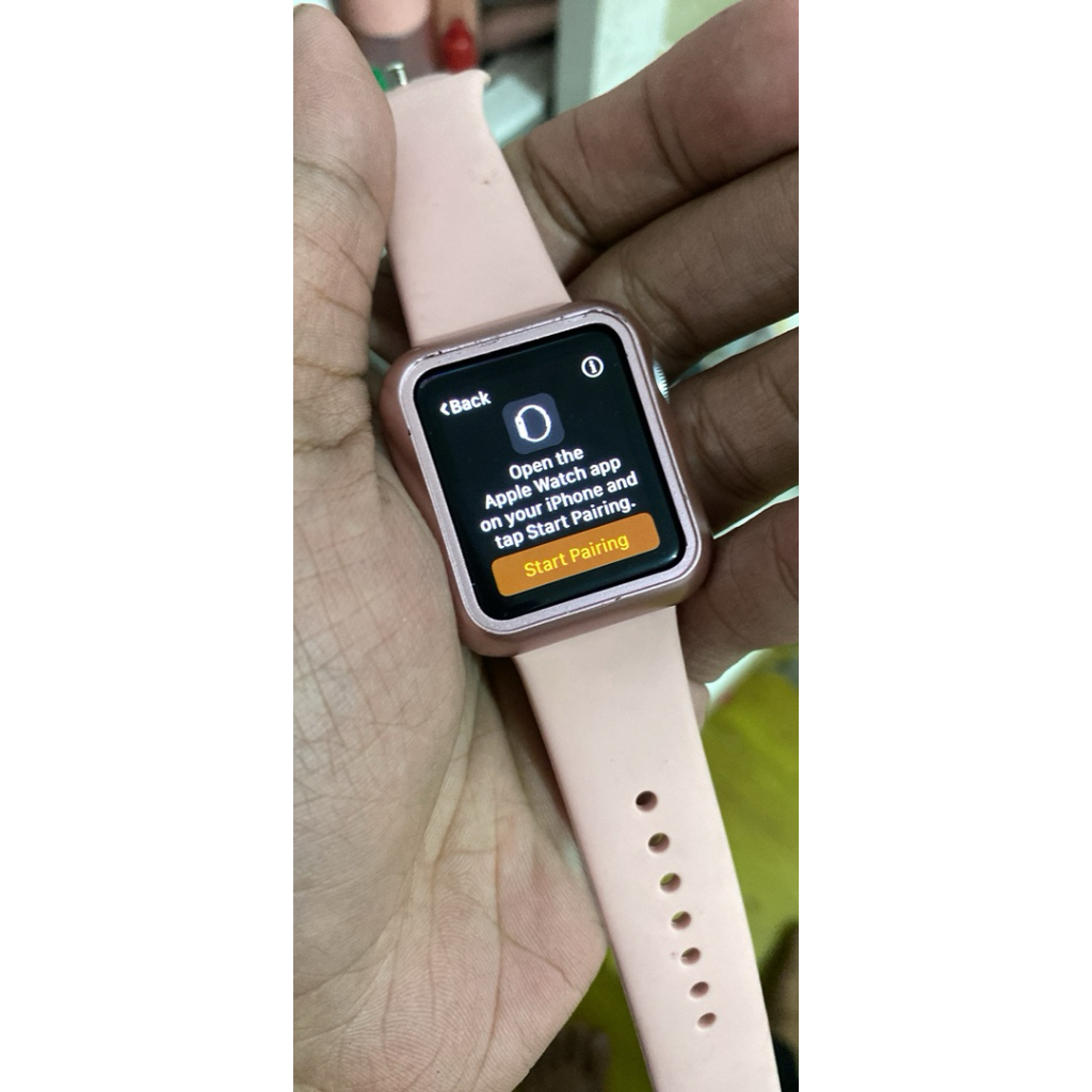 iwatch apple watch  series 7000 ga bisa konek tanpa strap dan cas