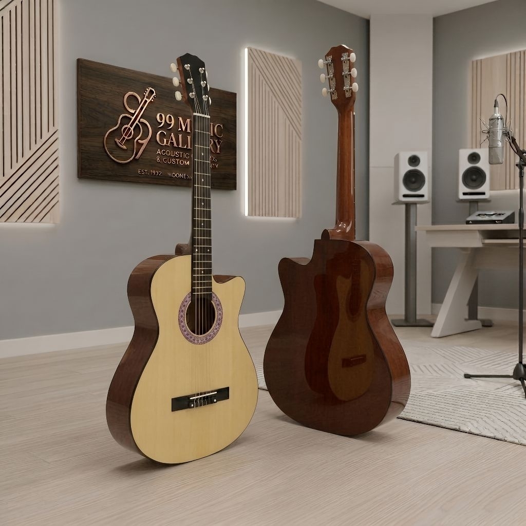 Gitar Akustik Yamaha Guitar Akustik Yamaha FG225 senar string high quality custom