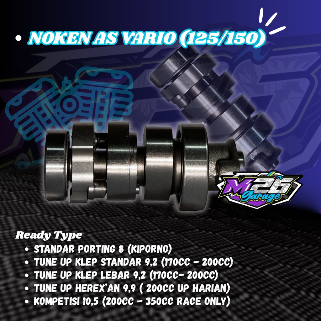 Noken Vario 125/150 porting-kompetisi
