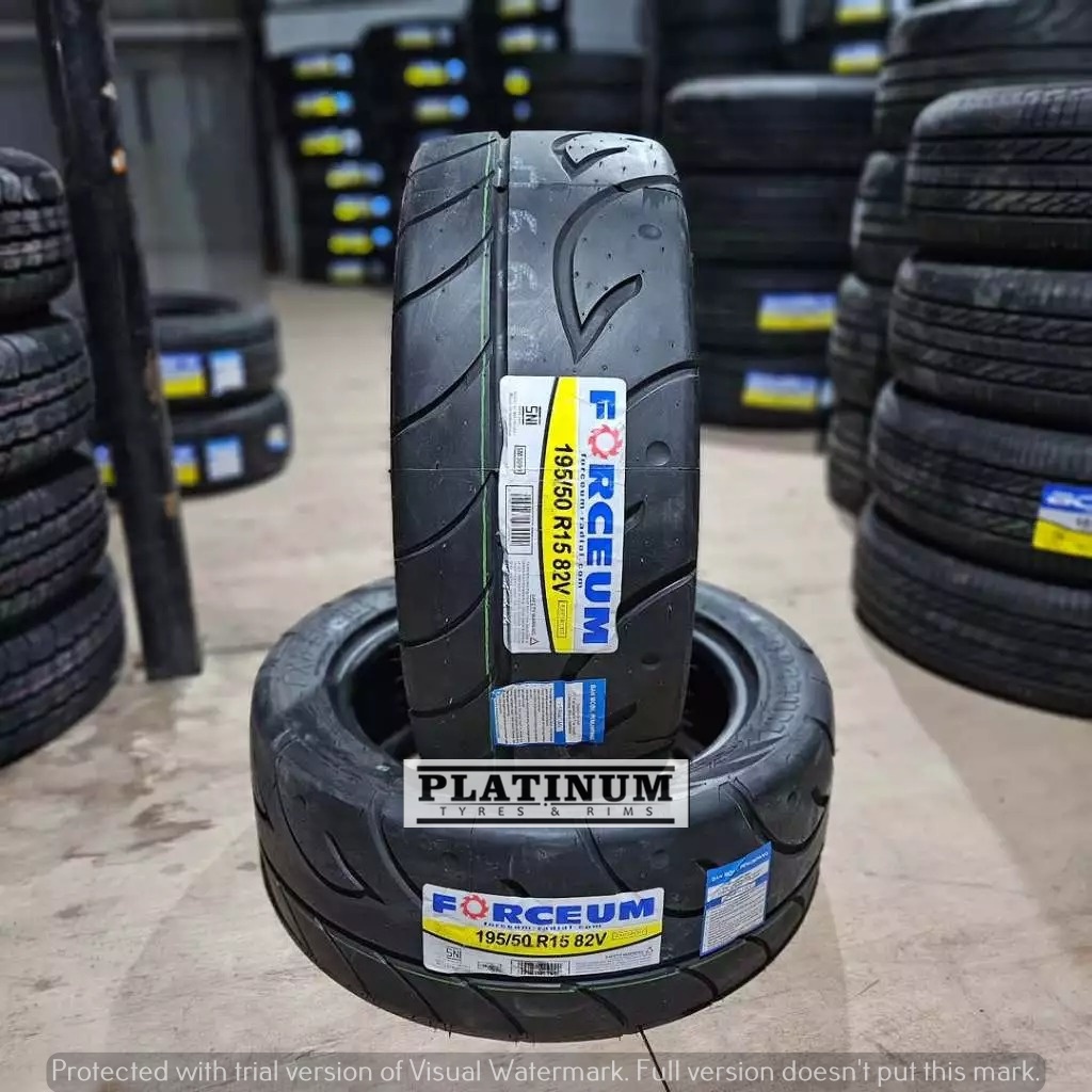 BAN MOBIL BARU FORCEUM EXP SPORT 195 50 R15 II BAN TUBLES 195/50 R15 FORCEUM EXP SPORT