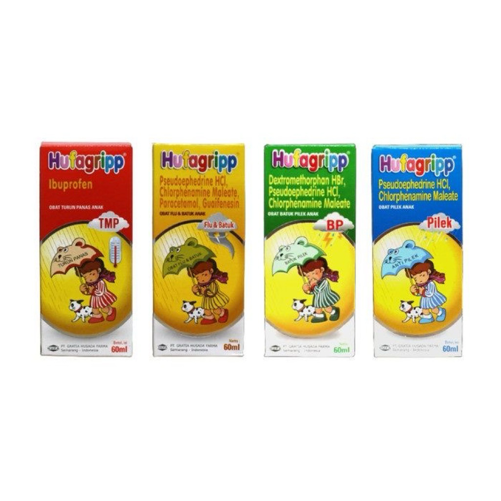 HUFAGRIP DEMAM, FLU, FLU BATUK, FLU BATUK DEMAM