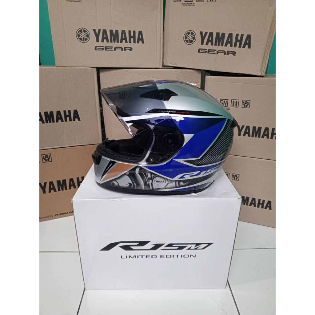 HELM ORIGINAL YAMAHA R150 LIMITED EDITION SPORT FULL FACE TOURING.