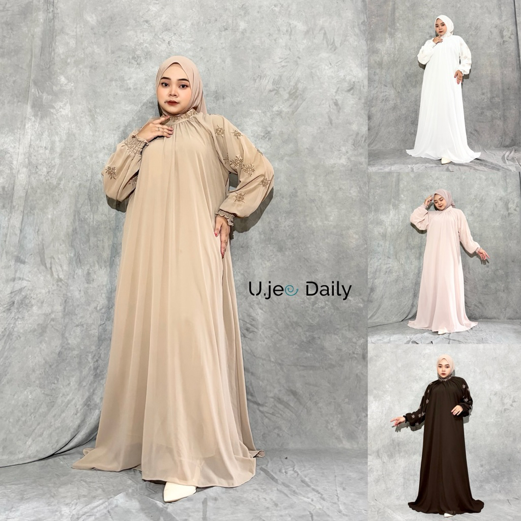 JASMINE DRESS CERUTY BABY DOLL ARMANY BORDIR GAMIS KEKINIAN