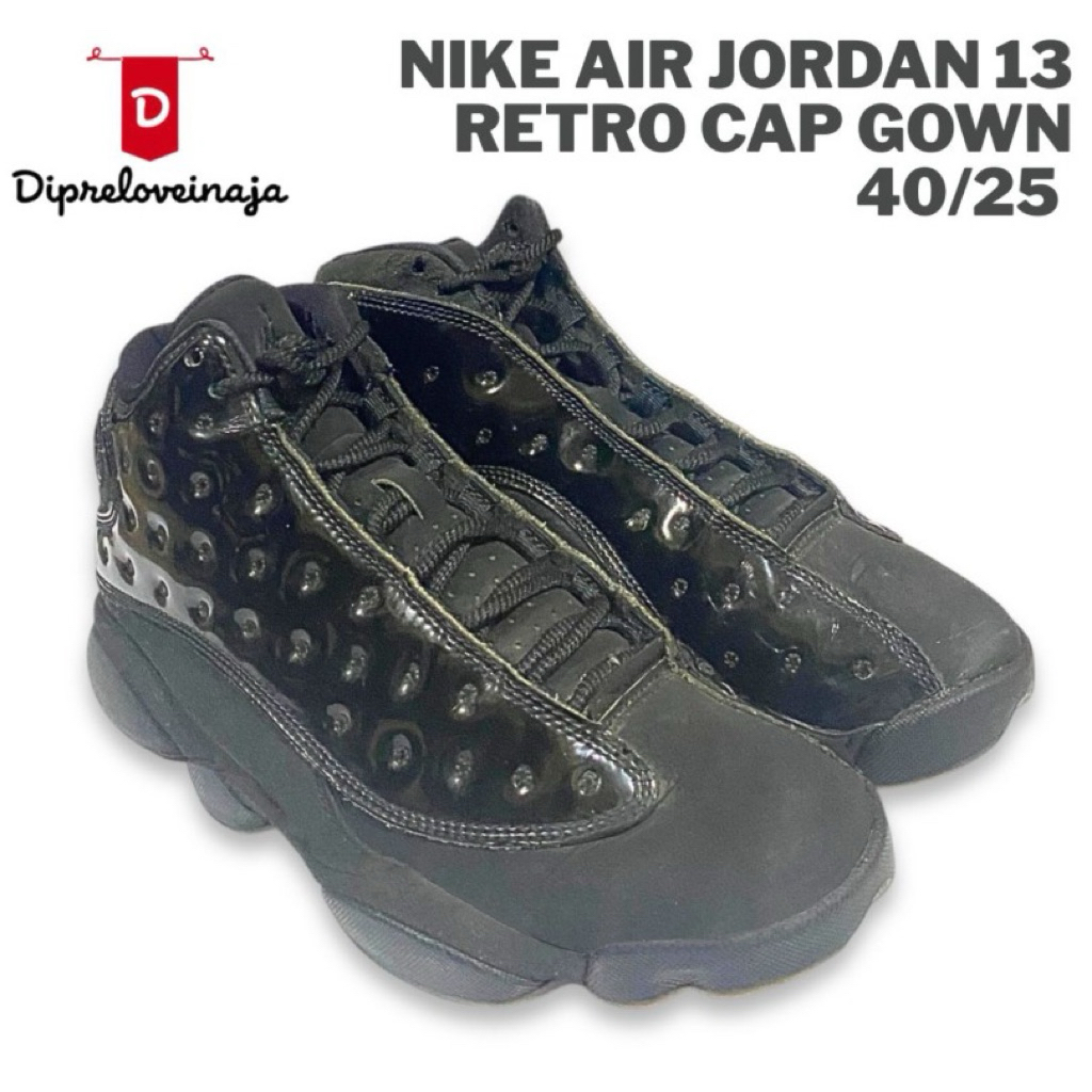 NIKE AIR JORDAN 13 RETRO CAP AND GOWN SIZE 40/25 PRELOVED DPLA0405