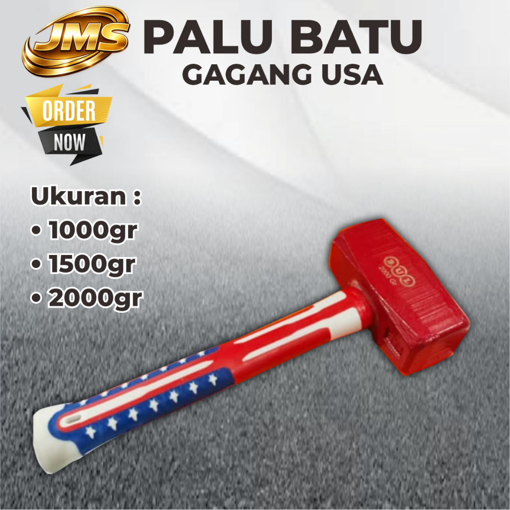 Palu Batu Gagang USA / Palu Batu Handle USA /  PALU BATU